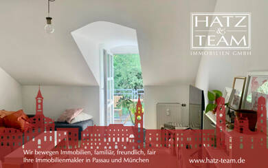 Wohnung zur Miete 450 € 2 Zimmer 42,5 m² Dachgeschoss, EG frei ab 01.09.2025 Innstadt Passau 94032