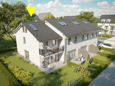 Reihenendhaus zum Kauf - Neubau provisionsfrei 769.500 € 3 Zimmer 100 m² 234 m² Grundstück Schwarzenbergstraße 4 Nicklheim Raubling 83064