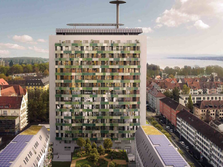 Loft zum Kauf provisionsfrei 495.000 € 2 Zimmer 79 m² 1. Geschoss Moltkestraße Petershausen-West Konstanz 78467
