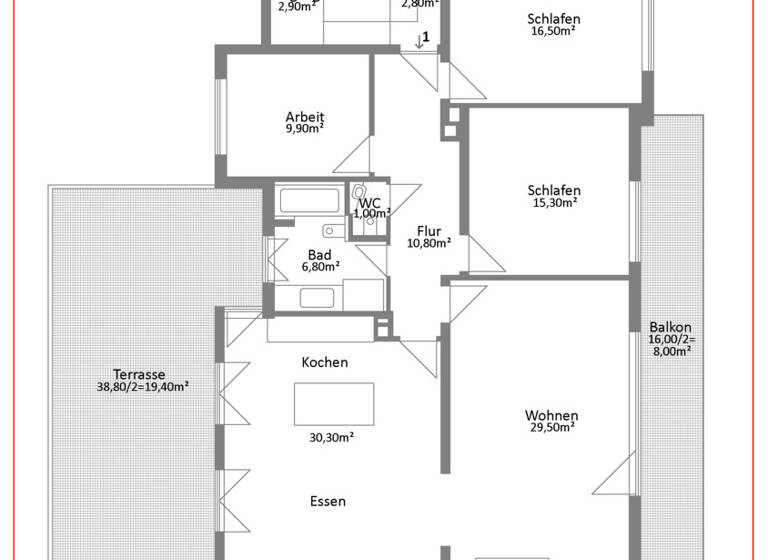 Wohnung zum Kauf 369.000 € 4,5 Zimmer 145 m²<br/>Wohnfläche ab sofort<br/>Verfügbarkeit Heubach Heubach 73540