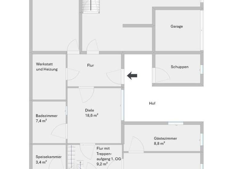 Einfamilienhaus zum Kauf provisionsfrei 119.000 € 5 Zimmer 144,5 m² 320 m² Grundstück Köckritz 10 Köckritz Harth-Pöllnitz 07589