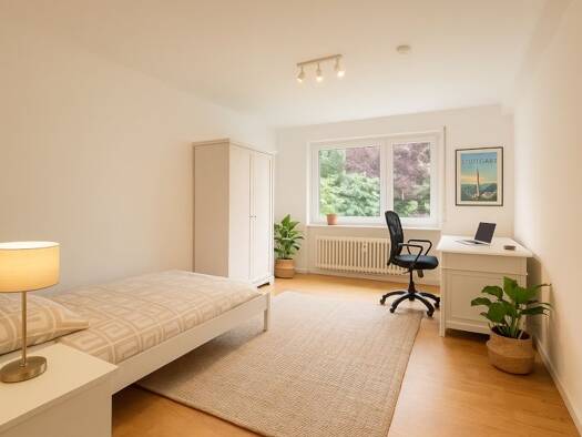 Wohnung zur Miete 600 € 1 Zimmer 15 m² Geschoss 1/1 frei ab sofort West Stuttgart 70176