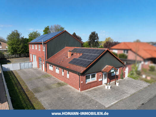 Lagerhalle zum Kauf 1.059 € 232,2 m² Lagerfläche Greven 48268