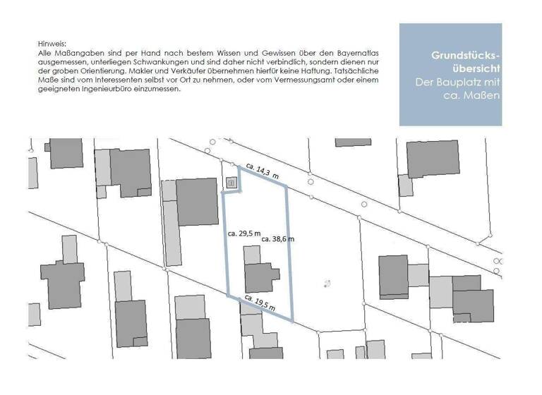 Grundstück zum Kauf 300.000 € 650 m² Grundstück Eitensheim 85117