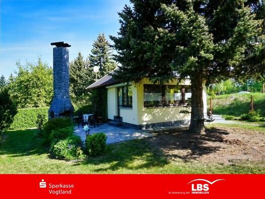 Bungalow zum Kauf 72.000 € 1 Zimmer 40 m² 763 m² Grundstück Oelsnitz Oelsnitz 08606