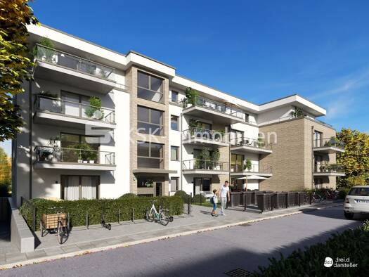 Wohnung zum Kauf - Neubau 354.900 € 2 Zimmer 52,2 m² EG Köln 50859