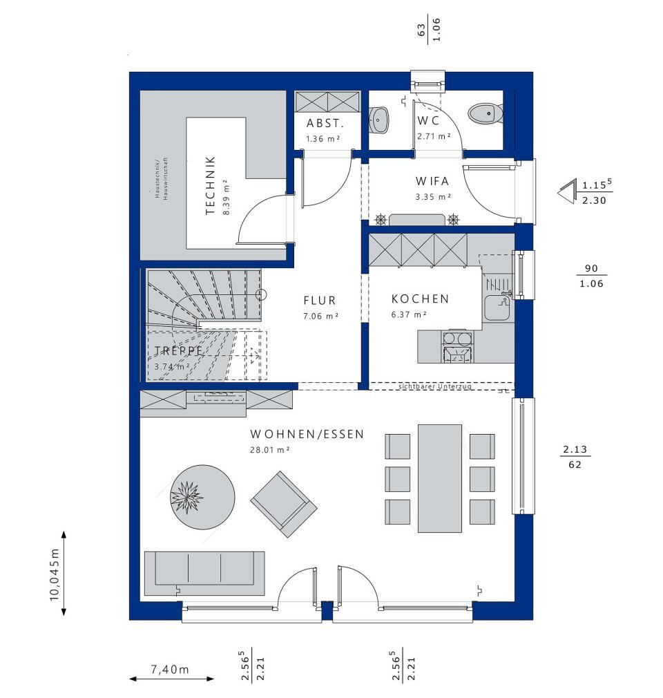 Haus zum Kauf 1.186.033 € 5 Zimmer 122 m²<br/>Wohnfläche 297 m²<br/>Grundstück Kernstadt Oberursel (Taunus) 61440