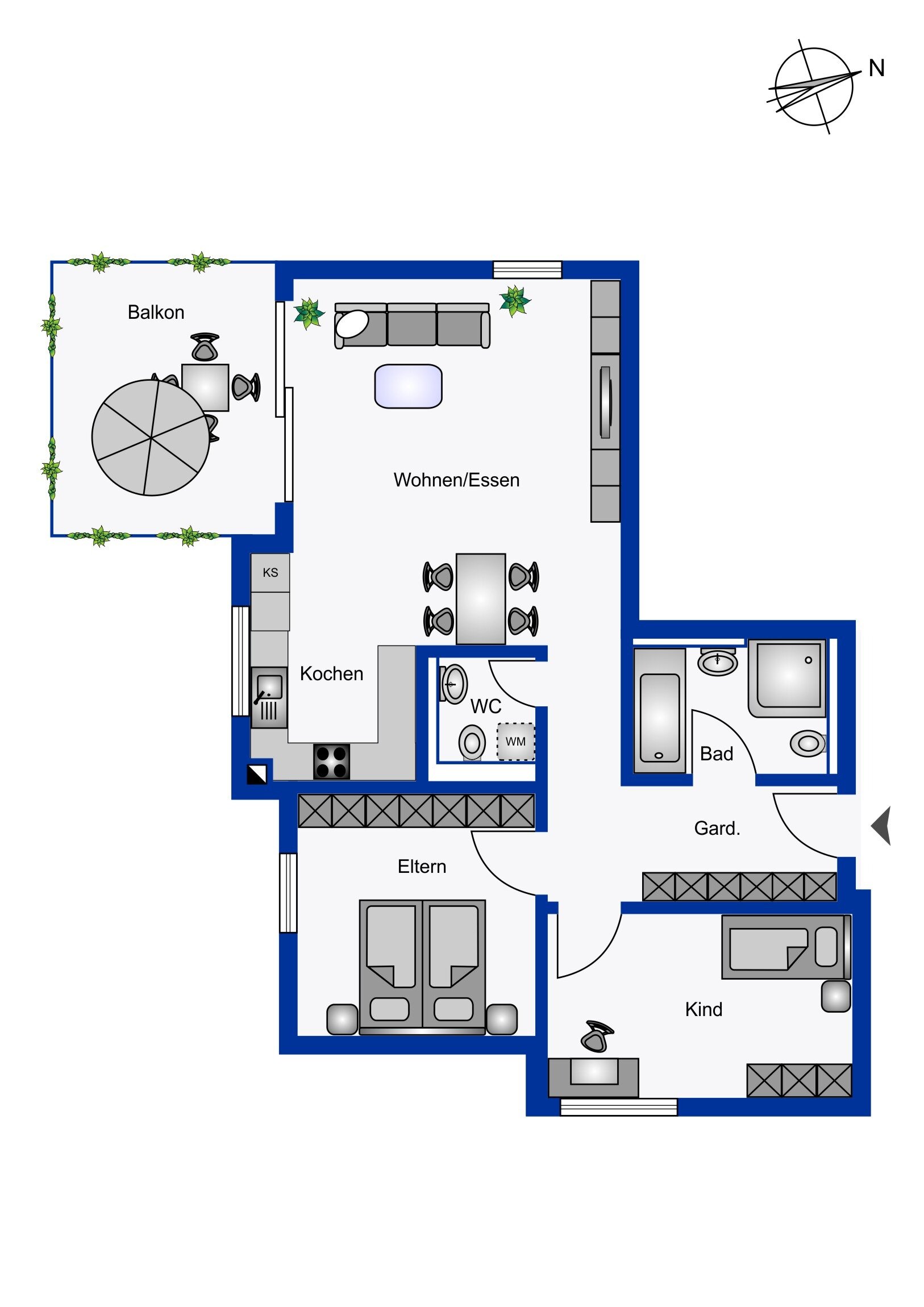 Wohnung zum Kauf provisionsfrei 424.000 € 3,5 Zimmer 82 m²<br/>Wohnfläche 1.<br/>Geschoss 01.10.2026<br/>Verfügbarkeit Bahnhofstraße 18 Sulzbach Sulzbach an der Murr 71560