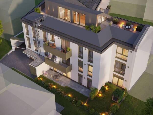 Wohnung zum Kauf - Neubau 298.000 € 1 Zimmer 35,3 m² 2. Geschoss Bad Aibling Bad Aibling 83043