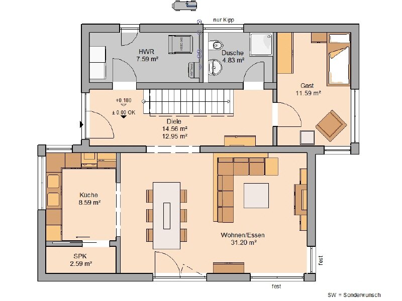 Einfamilienhaus zum Kauf 1.133.900 € 6 Zimmer 157 m²<br/>Wohnfläche 1.381 m²<br/>Grundstück Dellbrück Köln-Dellbrück 51069