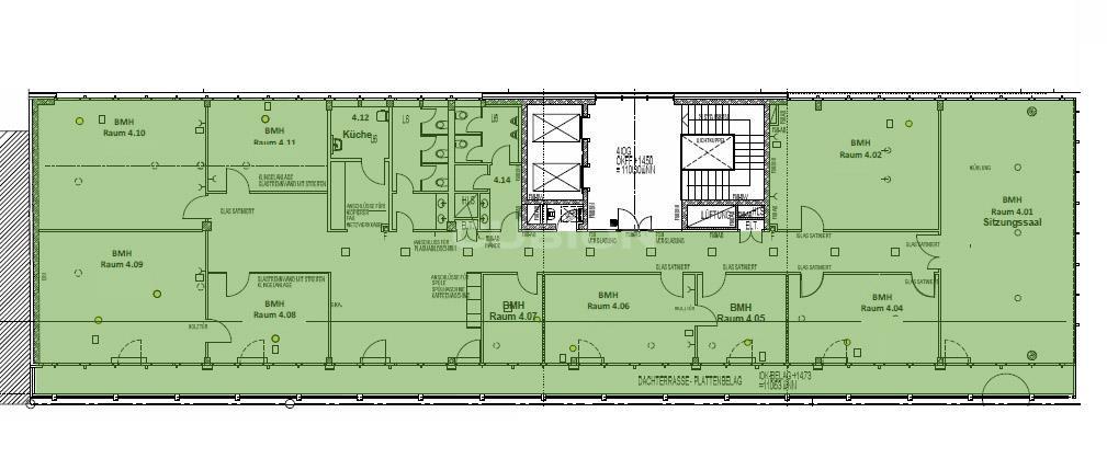 Büro-/Praxisfläche zur Miete 15 € 548 m²<br/>Bürofläche ab 548 m²<br/>Teilbarkeit Südviertel Essen 45128