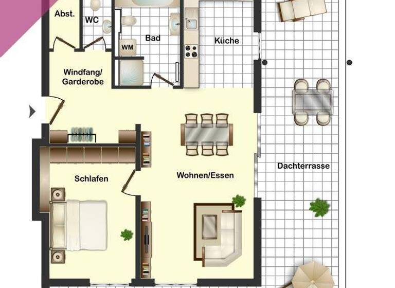 Wohnung zur Miete - Erstbezug 1.270 € 2 Zimmer 103,7 m² Kaufbeuren 87600