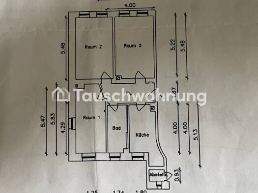 Wohnung zur Miete Tauschwohnung 549 € 3 Zimmer 75 m² EG Südvorstadt Süd 04275