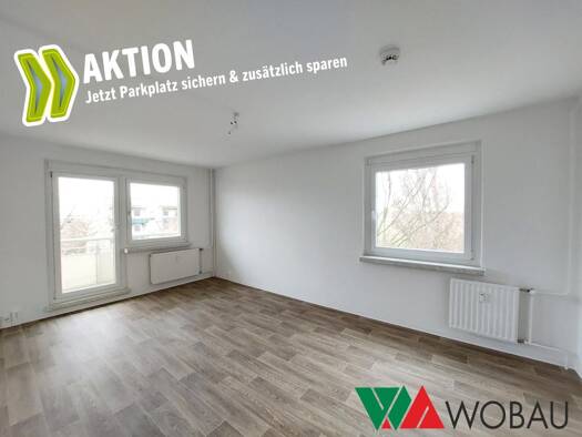 Wohnung zur Miete 333 € 2 Zimmer 47,5 m² EG Hans-Grade-Straße 1 Neu Olvenstedt Neu Olvenstedt 39130