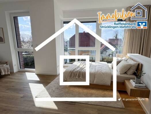 Wohnung zur Miete - Erstbezug 1.310 € 3 Zimmer 129,9 m² frei ab sofort Sedelsberg Saterland 26683