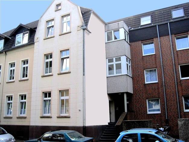 Wohnung zur Miete nur mit Wohnberechtigungsschein 345 € 2 Zimmer 61,3 m² 3. Geschoss Lippestraße 36 Süd Recklinghausen 45663