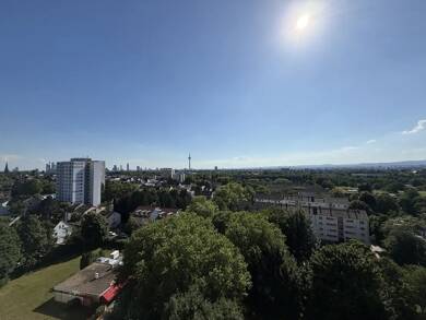 Wohnung zur Miete 1.500 € 3 Zimmer 84 m² Geschoss 12/15 frei ab sofort Sigmund-Freud-Straße 103 Eckenheim Frankfurt am Main 60435