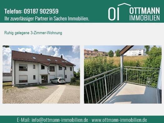 Wohnung zur Miete 899 € 3 Zimmer 92 m² 1. Geschoss frei ab sofort Altdorf Altdorf bei Nürnberg 90518