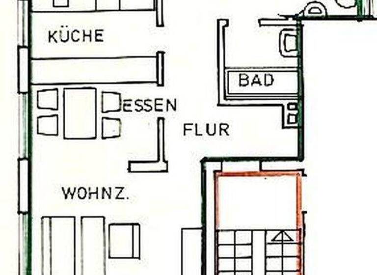 Wohnung zur Miete 985 € 3,5 Zimmer 85 m² 1. Geschoss frei ab 01.05.2026 Beuren 72660