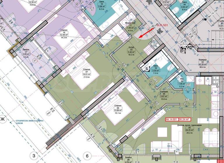 Studio zum Kauf 138.738 € 3 Zimmer 111 m² Bansko