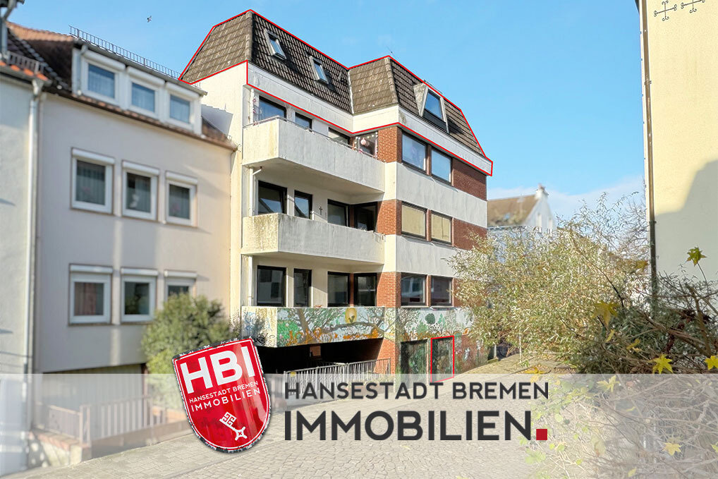 Wohnung zum Kauf 98.000 € 1,5 Zimmer 40 m²<br/>Wohnfläche 4.<br/>Geschoss Steintor Bremen 28203