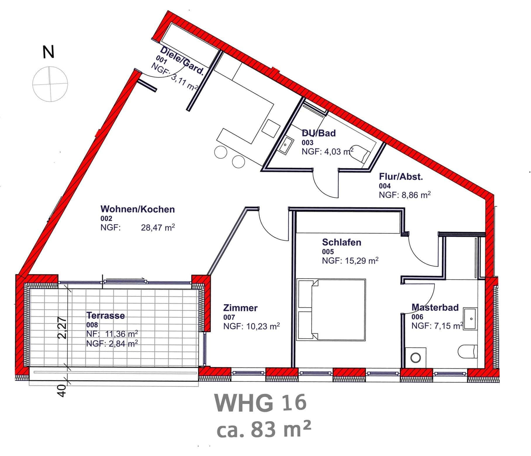 Wohnung zur Miete 1.230 € 3 Zimmer 83 m²<br/>Wohnfläche 2.<br/>Geschoss 01.04.2025<br/>Verfügbarkeit Limbach 1 Schwabach 91126