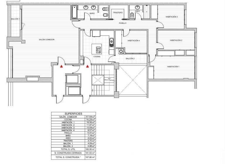 Studio zum Kauf 1.850.000 € 4 Zimmer 187 m² Donostia - San Sebastián 20004