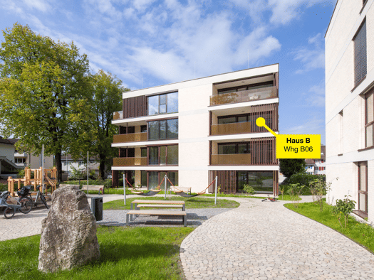 Terrassenwohnung zum Kauf - Erstbezug 579.000 € 3 Zimmer 80,2 m² 2. Geschoss Am Emsbach 3 Hohenems 6845