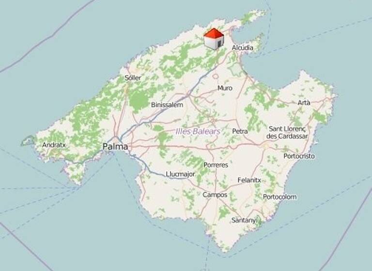 Landhaus zum Kauf 4 Zimmer 247 m² 3.845 m² Grundstück Pollensa 07460