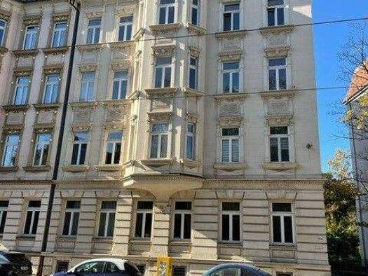 Wohnung zur Miete 413 € 2 Zimmer 43,5 m² EG Menckestraße 51a Gohlis-Süd Leipzig 04155