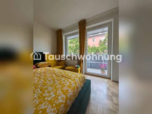 Wohnung zur Miete Tauschwohnung 980 € 1 Zimmer 36 m² 3. Geschoss Schwabing-West München 80797