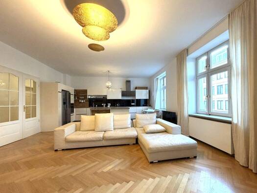 Wohnung zur Miete 3.950 € 4 Zimmer 142 m² 2. Geschoss frei ab 15.03.2026 Ludwigsvorstadt-Isarvorstadt München 80469