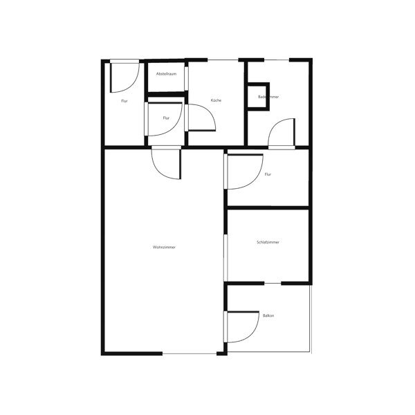 Wohnung zur Miete 343 € 1 Zimmer 37,6 m²<br/>Wohnfläche 1.<br/>Geschoss 01.03.2025<br/>Verfügbarkeit Dresdenstr. 27 Heidberg Braunschweig 38124