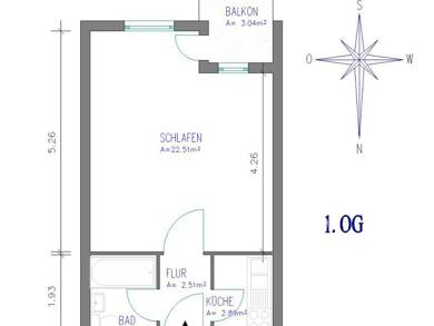 Wohnung zur Miete 220 € 1 Zimmer 31 m² 1. Geschoss frei ab 01.10.2025 LÃ¶nsstr. 11 Scharfoldendorf Eschershausen 37632