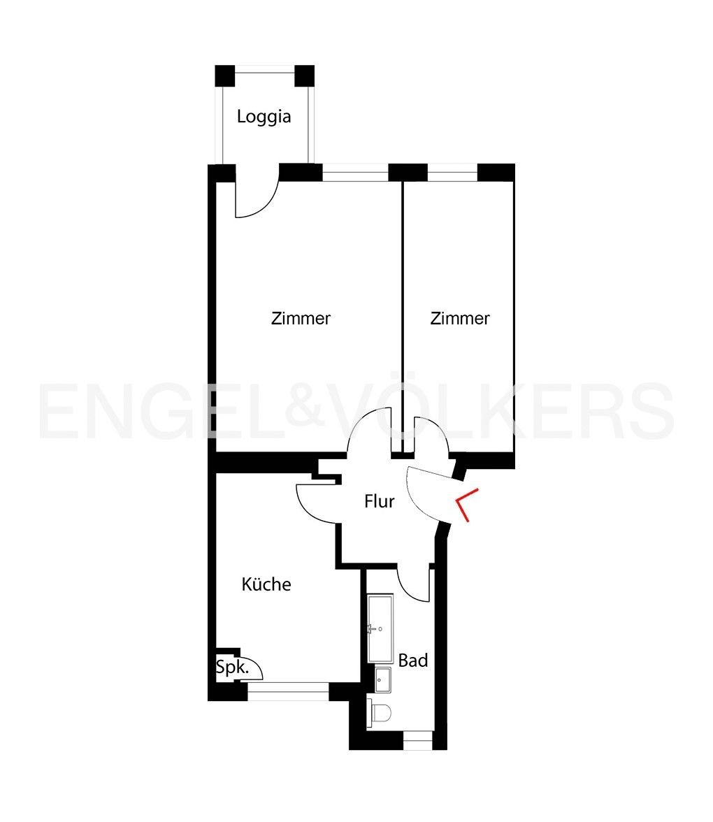 Wohnung zum Kauf 289.000 € 2 Zimmer 54 m²<br/>Wohnfläche Weißensee Berlin 13088