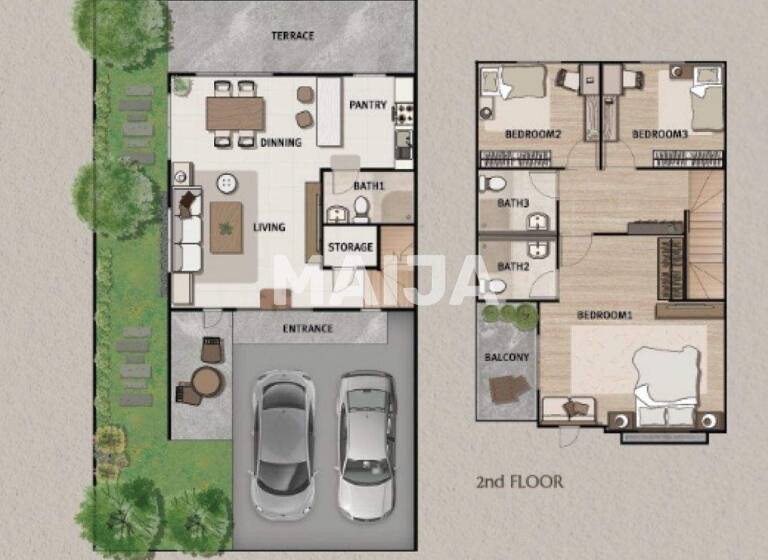 Villa zum Kauf 83.890 € 4 Zimmer 162,2 m² 92.432 m² Grundstück Rongpo-Motorway 7 Pattaya 20150