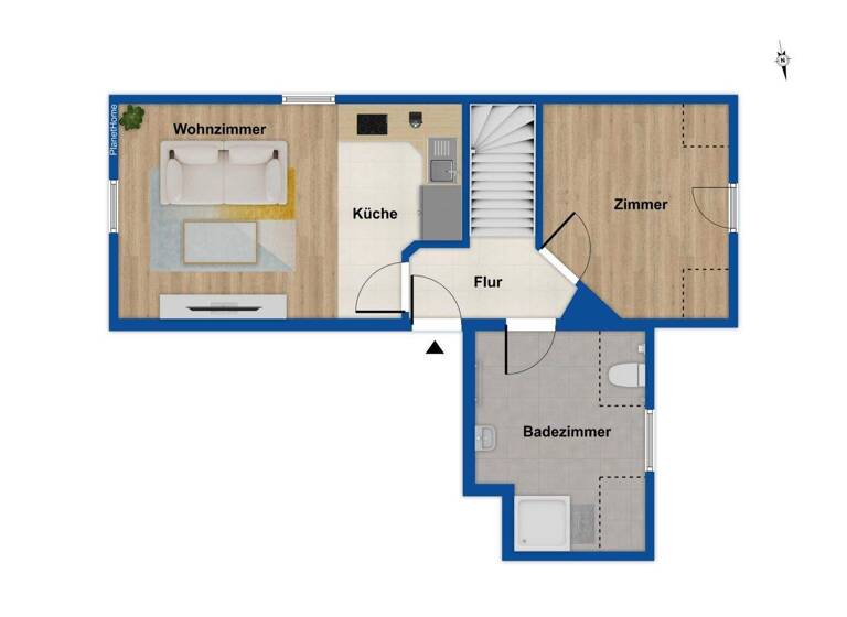 Maisonette zum Kauf 149.000 € 2 Zimmer 47 m² Hellern Osnabrück 49078