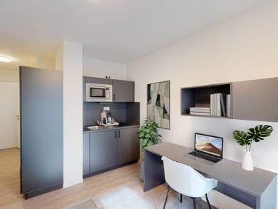 Wohnung zur Miete 460 € 1 Zimmer 19,3 m² EG Stephanstraße 7 Glockenhof Nürnberg 90478