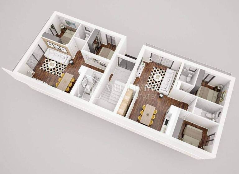 Wohnung zum Kauf 234.600 € 3 Zimmer 72 m² 1. Geschoss Umag Centar, Luka, Finida