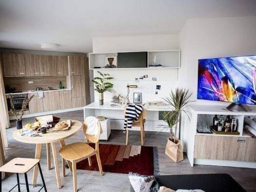 Studio zur Miete 888 € 2 Zimmer 42 m² 5. Geschoss frei ab 15.01.2026 Jean-Weipert-Straße 3 Kaiserlei Offenbach am Main 63067