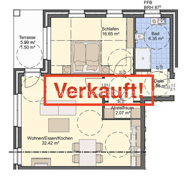 Wohnung zum Kauf - Neubau 220.000 € 2 Zimmer 65 m² Papenburg Papenburg 26871