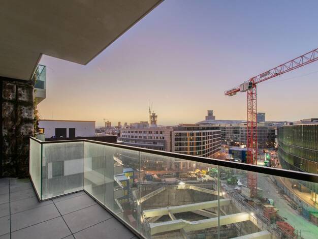Wohnung zum Kauf - Erstbezug 525.000 € 2 Zimmer 52,3 m² 7. Geschoss Europa-Allee Gallus Innenstadt I 60327