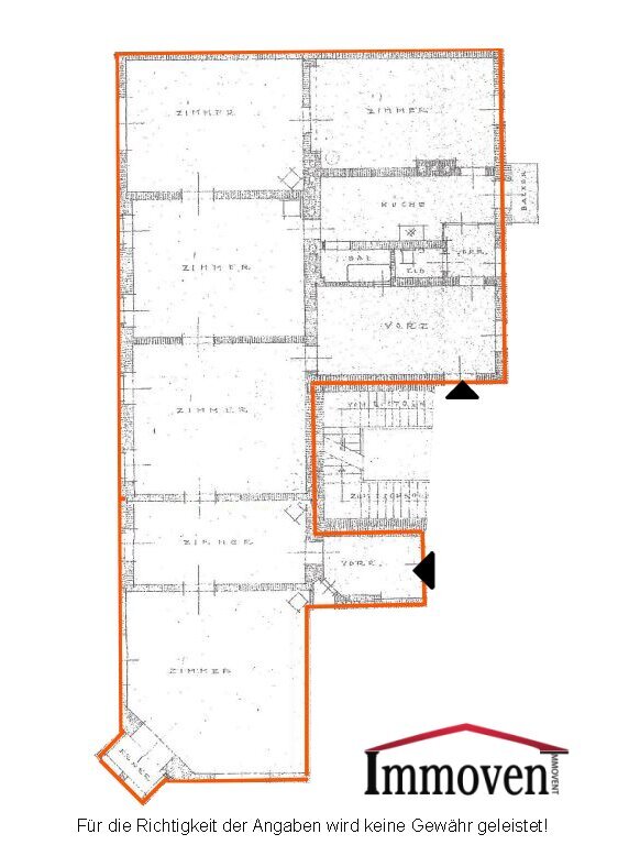 Wohnung zur Miete 2.019 € 6 Zimmer 271 m²<br/>Wohnfläche 3.<br/>Geschoss Burgring Innere Stadt Graz 8010