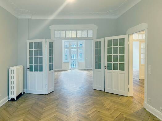 Wohnung zur Miete - Erstbezug 4.425 € 6,5 Zimmer 177 m² Geschoss 1/5 frei ab sofort Uhlenhorst Hamburg 22085