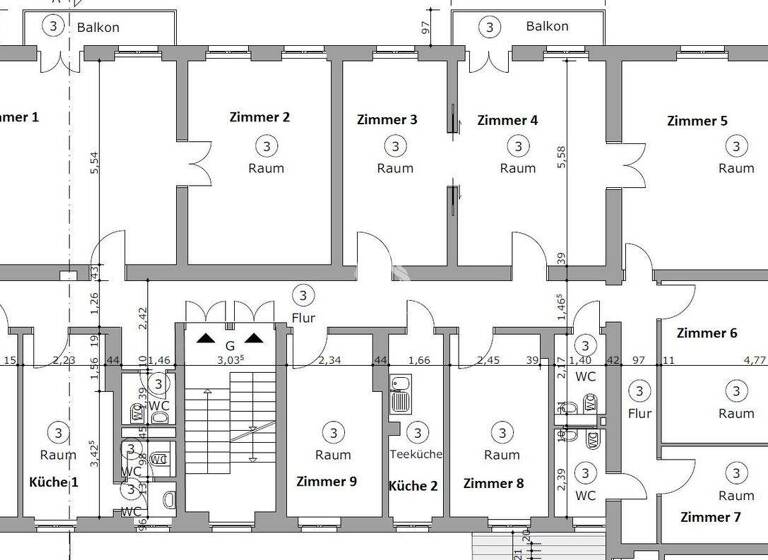 Wohnung zum Kauf provisionsfrei 1.390.000 € 10 Zimmer 272,3 m² 1. Geschoss Breite Str. 4A Pankow Berlin 13187
