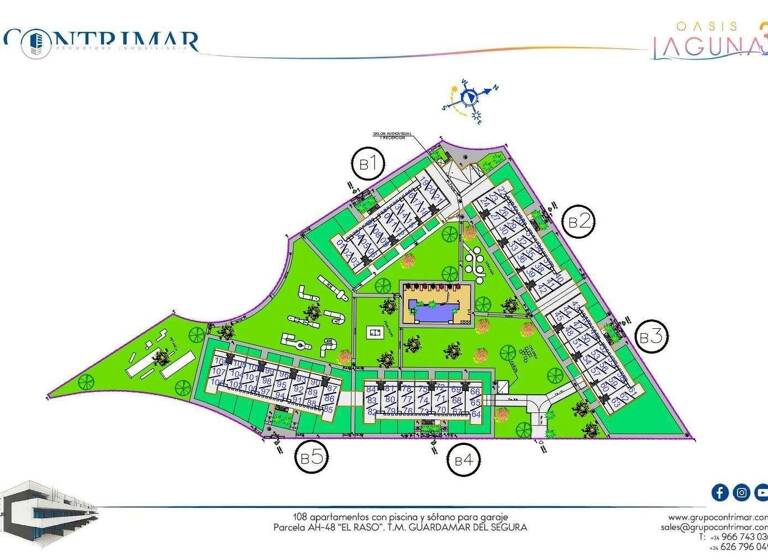 Terrassenwohnung zum Kauf provisionsfrei 222.000 € 3 Zimmer 86 m² Calle Del Cantaueso Guardamar Del Segura 03149