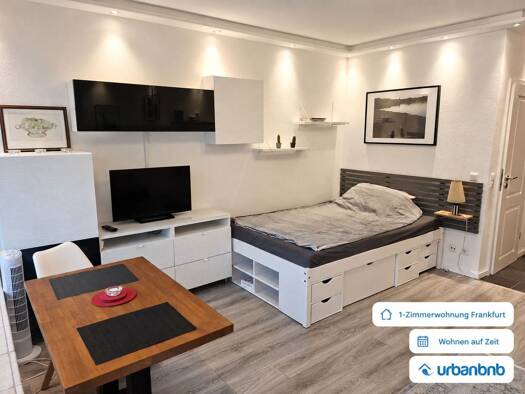 Wohnung zur Miete auf Zeit 1.190 € 1 Zimmer 33 m² frei ab 24.09.2026 Sigmund-Freud-Straße Eckenheim Nord-Ost 60435