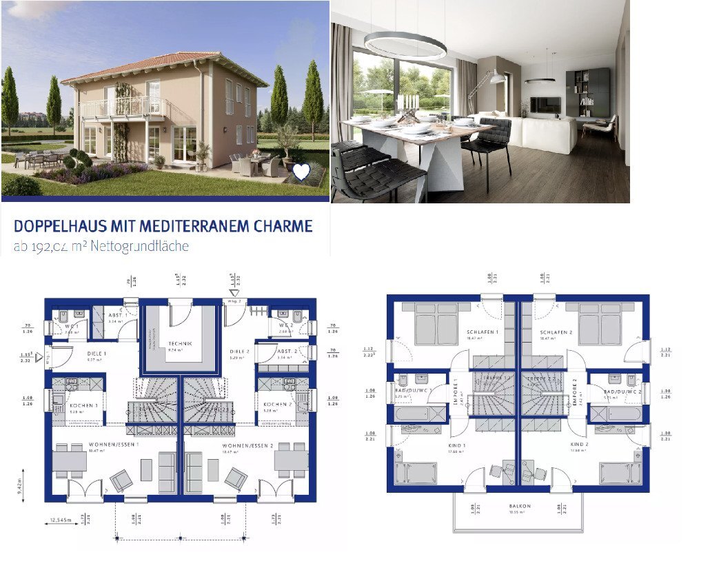 Doppelhaushälfte zum Kauf 684.120 € 5,5 Zimmer 192 m²<br/>Wohnfläche 500 m²<br/>Grundstück Breckerfeld Breckerfeld 58339