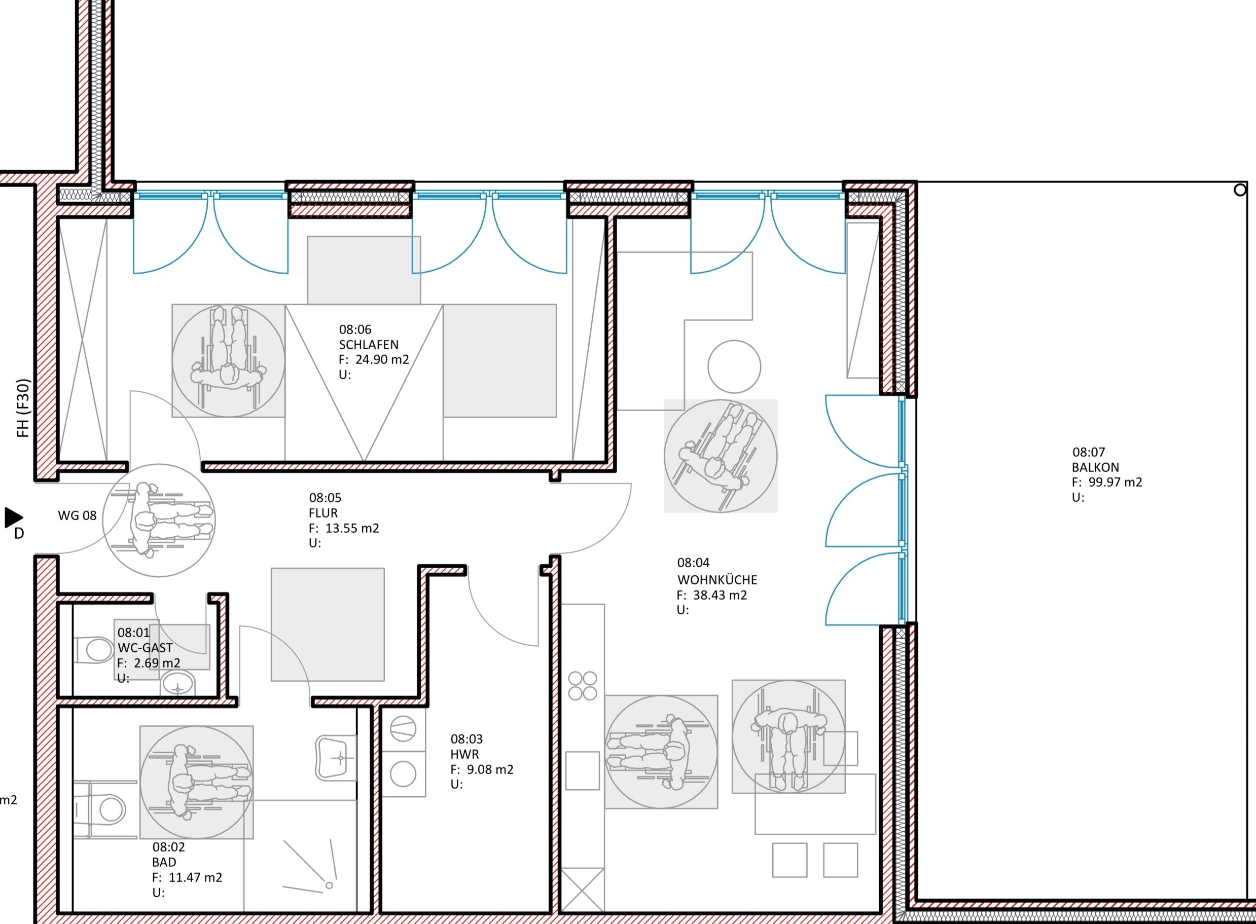 Penthouse zur Miete 1.200 € 2 Zimmer 150 m²<br/>Wohnfläche 2.<br/>Geschoss 15.01.2025<br/>Verfügbarkeit Westmarkstraße 2 Barßelermoor Barßel 26676