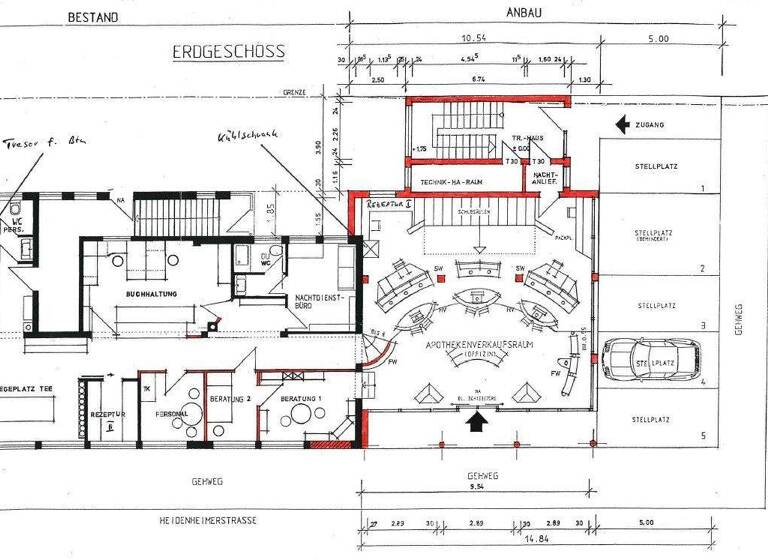 Gewerbeobjekt zum Kauf als Kapitalanlage geeignet 680.000 € 18 Zimmer 464,7 m² 451,7 m² Grundstück Süßen 73079